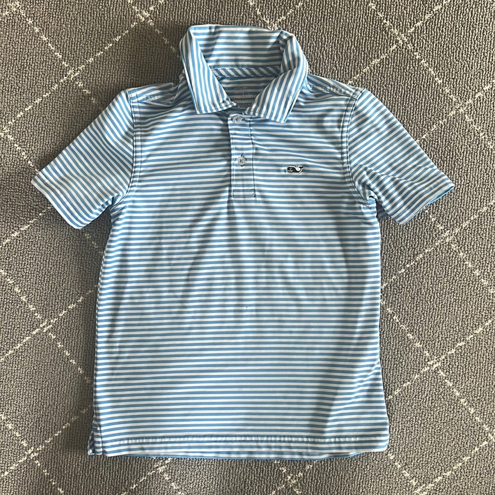 Vineyard Vines Boys Size 5 performance polo